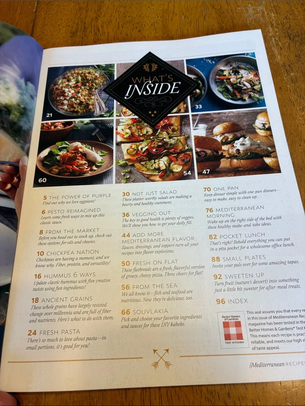 Better Homes And Gardens Skillet Dinners Magazine & Mediterranean recipes